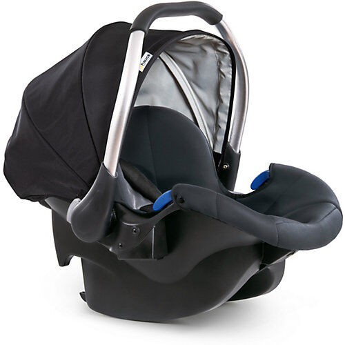 Hauck Babyschale Comfort Fix, black/grey schwarz/grau
