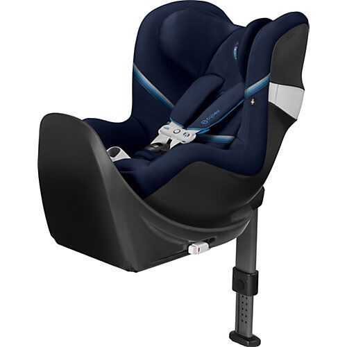 CYBEX Auto-Kindersitz Sirona M2i-Size inkl. SensorSafe inkl. Base M, Gold-Line, Navy Blue dunkelblau