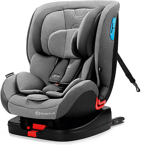 Kinderkraft Kinderautositz Vado mit Isofix-System, grau