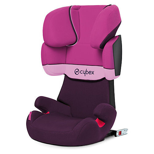 CYBEX Auto-Kindersitz Solution X-Fix, Silver-Line, Purple Rain lila