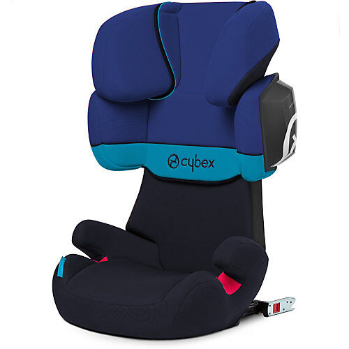 CYBEX Auto-Kindersitz Solution X2-Fix, Silver-Line, Blue Moon blau