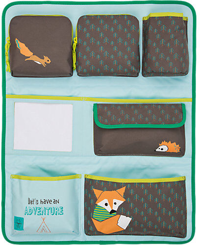 Lässig Auto-Rückenlehnentasche 4kids Wrap-to-Go Little Tree, Fox türkis