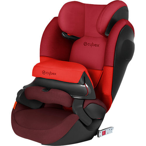 CYBEX Auto-Kindersitz Pallas M-Fix SL, Silver-Line, Rumba Red-Dark Red rot