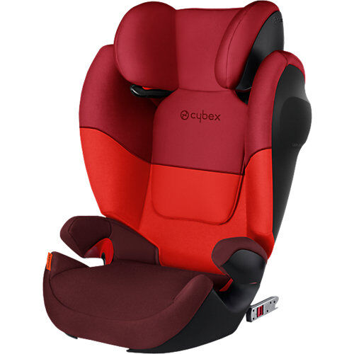 CYBEX Auto-Kindersitz Solution M-Fix SL, Silver-Line, Rumba Red-Dark Red rot