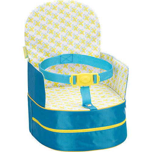 badabulle Babystuhlsitz, blau/grün türkis/gelb