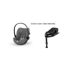 GRUPO 0 CLOUD G I-SIZE CYBEX + BASE GREY