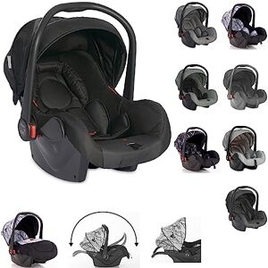 Silla de auto AVIATOR ISOFIX 360º BLACK/LIGHT GREY de LORELLI 0-36 kg