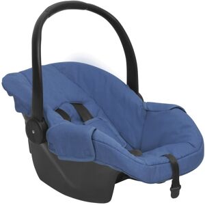 vidaXL Sillita de coche para bebés azul marino 42x65x57 cm