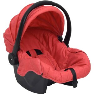 vidaXL Sillita de coche para bebés rojo 42x65x57 cm