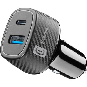 Cellular Line cargador coche dual usb-a  usb-c varios electrónica  (UNICA)