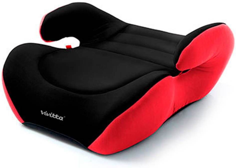 VIVITTA Alzador de coche para niño grupo 3  viv rojo