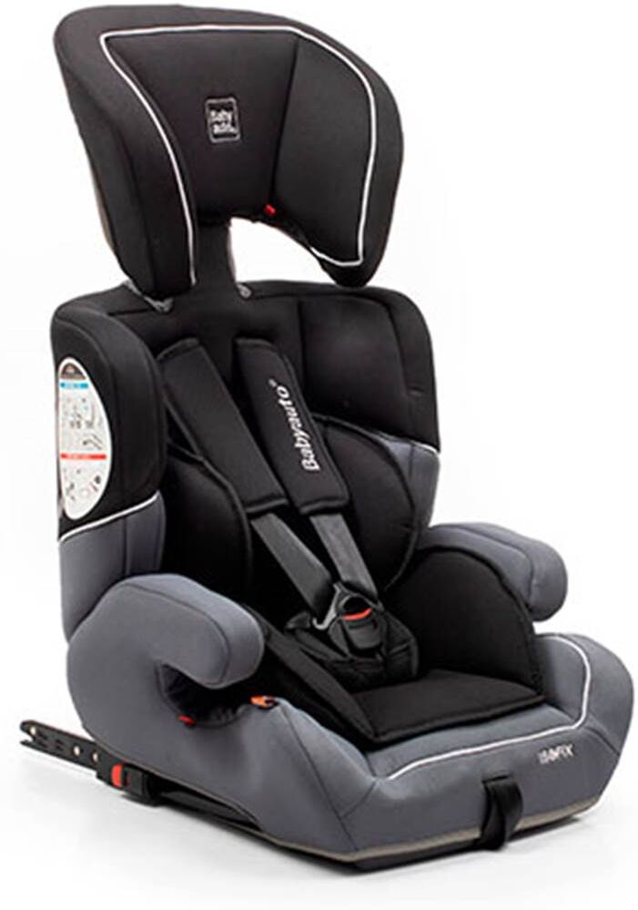 BABYAUTO Silla coche niño grupo 1,2,3  Zarauz con fix gris