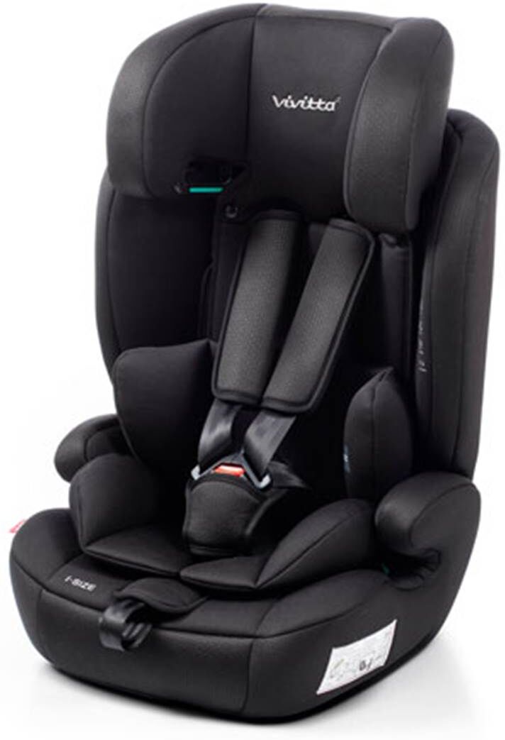 VIVITTA Silla coche niño Babyauto i-belt 76 a 150 cm Kali negra