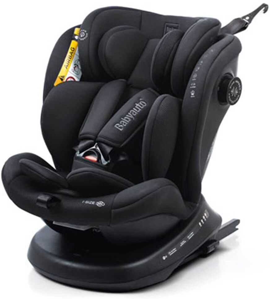 BABYAUTO Silla coche niño  i-Fix 40 a 150 cm Valora negra