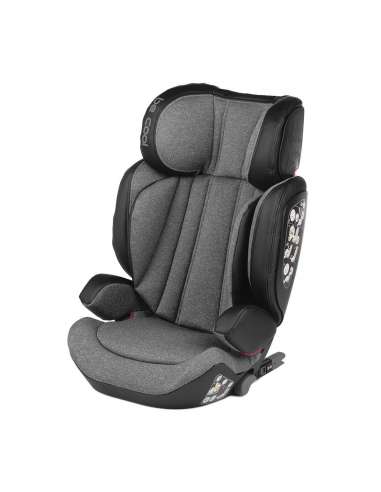 Be Cool Silla de Auto Tornado i-Fix Blazer  Grupo 2/3   gris/negro  Be Cool