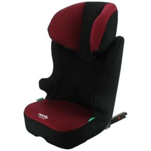 Siege Auto Rehausseur isofix Nania start i fix 106-140cm R129 –de 5 a 10 ans– Tetiere réglable – Base inclinable – Rouge -Fabricat - Publicité