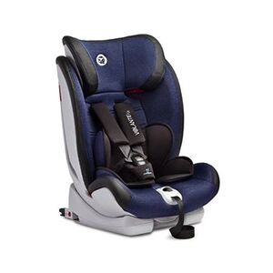 Caretero VOLANTE Siège-auto isofix inclinable évolutif 9-36kg groupe 123 Bleu - Publicité