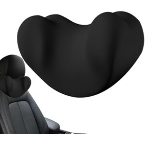 Oreiller d'appui-tête de siège, oreiller de cou de siège de voiture   Oreiller cervical réglable pour appui-tête de voiture en forme de cœur,Coussin de soutien pour appui-tête de voyage sur route, dou - Publicité