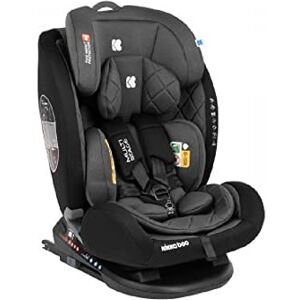 Kikka Boo Kikkaboo siège enfant Multistage Isofix groupe 0+/1/2/3 (0-36kg) SPS réglable, coloris:noires - Publicité