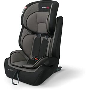 HonorBB Réhausseur 3STAGE FIX noir Gr 1/2/3 système Isofix de 9 à 36 kg (12 ans) sécurité harnais 5 points dos à la route - Publicité