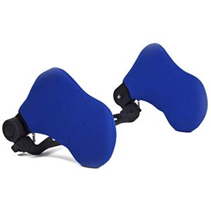 YOUCAI Voiture Oreillers,Repose Tête Voiture, Oreillers de Cou Appuie Tête de Siège Auto pour Repos Cervical Oreiller Réglable de Voiture, Ideal pour dormir en Voiture Voyage，Bleu,1 - Publicité