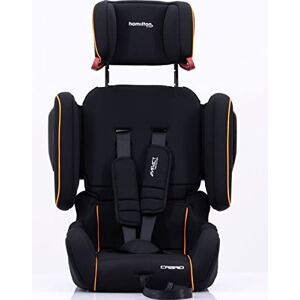 Hamilton by Yoop Cabrio Premium Siège Auto Pliable Siège auto léger – De 9 Mois à 12 ans (9-36kg) Système d'encliquetage ISOFIX 1er siège auto pliable au monde Neon Orange - Publicité