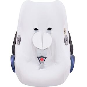 JYOKO KIDS Housse pour siège auto bébé en coton compatible avec Maxi Cosi Cabriofix (WHITE) - Publicité