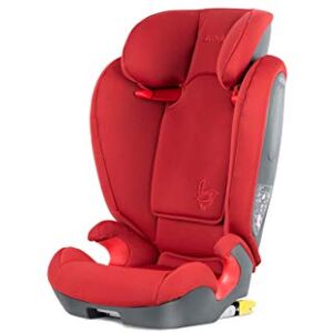 AVOVA Star-Fix Siège auto 100-150 cm avec ISOFIX Standard R-129, rehausseur à dossier haut groupe 2/3 4-12 ans Made in Germany Maple Red - Publicité