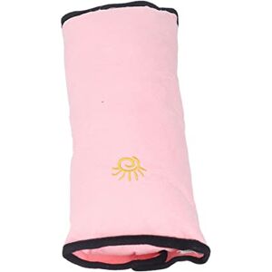 Qcwwy Coussin de Ceinture de sécurité, épaulière de Siège de Voiture pour Soulager le Stress de la Broderie Douce pour Valise pour Enfants (rose) - Publicité