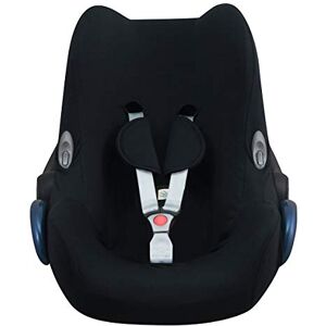 JYOKO KIDS Housse pour siège auto bébé en coton compatible avec Maxi Cosi Cabriofix (BLACK SERIES) - Publicité