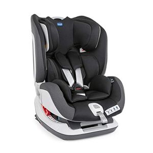 Chicco Seat Up 012 Siège Auto Bébé Inclinable 0-25 kg ISOFIX, Groupes 0+/1/2 pour Enfants de 0 à 6 Ans, Facile à Installer, avec Coussin Réducteur, Appui-tête Réglable et Rembourrage Souple Noir - Publicité