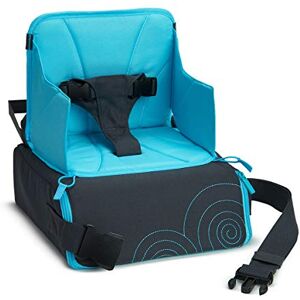 Munchkin Siège Bébé, Chaise Repas Haute, Portable, Réhausseur Enfant, pour Bébé, Convertible en Sac de Voyage ou Langer pour Fille et Garçon - Publicité