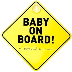 Little Chicks Panneau « Baby on Board » - Publicité