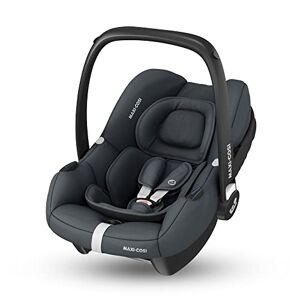 Maxi-Cosi CabrioFix i-Size, Siège Auto Bébé, 0 à 12 mois, 12 kg max., Siège Auto ISOFIX Léger (3,2 kg), Grand Canopy, Ultra-molletonné, Compatible avec les Poussettes , Essential Graphite - Publicité