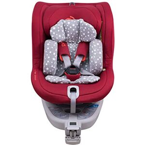 JYOKO KIDS Housse pour réducteur de siège auto bébé en coton compatible avec Be Cool Nadó (White Star) - Publicité