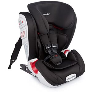 BABYLON siege auto Indigo Isofix siège auto groupe 1/2/3 Isofix, sièges auto 9-36 kg (de 1 à 12 ans). siege auto avec ceinture de sécurité à 5 points d'attache supérieure, ECE R44/0 blanc/Noir - Publicité