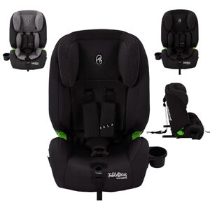 FableKids Siège auto pour enfants avec Isofix   Siège auto   Siège pour enfants   Groupe 1/2/3 9-36 kg   Ceinture de sécurité à 3 points   Appuie-tête réglable en 8 positions & porte-gobelet   Noir - Publicité