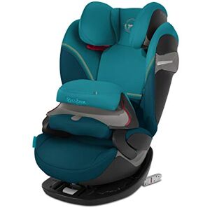 Cybex Gold Siège Auto 2-en-1 Évolutif Pallas S-Fix, Adapté aux Voitures Avec ou Sans ISOFIX, Groupes 1/2/3 (9-36 kg), De 9 Mois à 12 Ans environ, River Blue - Publicité