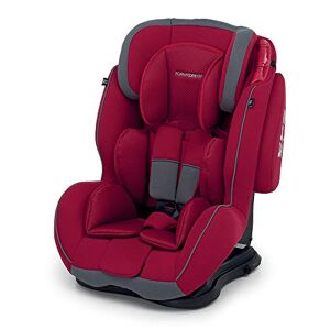 Foppapedretti Dinamyk Siège auto Groupe 1/2/3 (9-36 kg) pour enfant de 9 mois à 12 ans environ, fixation au véhicule avec ceinture à cinq points, 66 x 50 x 76 cm, rouge (rouge) - Publicité