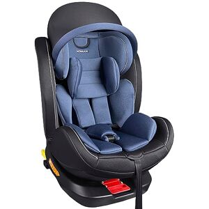 XOMAX XZ-16 Siège enfant pivotant à 360° avec ISOFIX et fonction couchée I Évolutif de 0 à 36 kg 0-12 ans Groupe 0/1/2/3 I Harnais 5 points et harnais 3 points I ECE R129 i-Size - Publicité