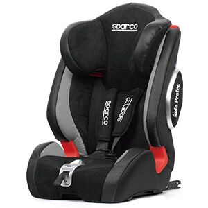 SPARCO Siège enfant F1000KI (Isofix) Noir/Gris 9 36 kg, 9 Mois 12 ans (E4-R44) - Publicité