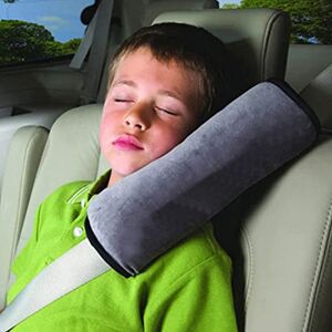 MONALA Lot de 2 protections de ceinture de sécurité pour voiture, coussinets d'épaule ajustables, coussin de ceinture de sécurité pour enfants et adultes (gris) - Publicité