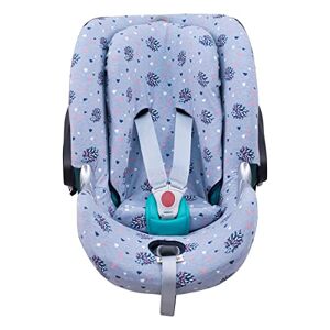 JYOKO KIDS Housse pour siège auto bébé en coton compatible avec Cybex Aton Cloud- Q-M-2-4-5 (ATON Q, Spike) - Publicité