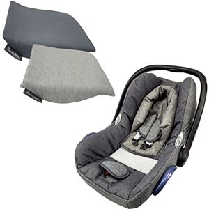 BambiniWelt by Rafael K. BAMBINIWELT Coussin de siège Compatible avec Maxi Cosi Cabrio Fix et Citi (gris clair) - Publicité