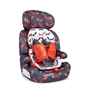 Cosatto Zoomi Car Seat Group 1 2 3, 9-36 kg, 9 Months-12 years, Forward Facing, Charcoal Mister Fox - Publicité