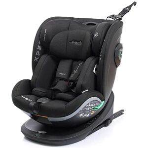 Babyauto Xperta Baby Siège Auto Rotation 360° ISOFIX Top Tether- Siège Auto Enfant Groupe 0+/1/2/3 (0-36 kg/0-12 ans) Siège Auto avec iSize Ceinture de sécurité 5 points Noir - Publicité