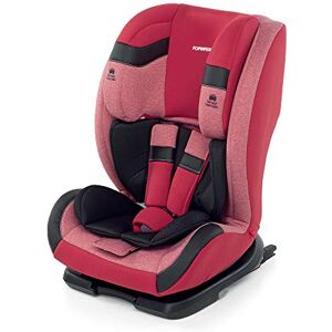 Foppapedretti Re-Klino Fix Siège auto IsoFix, groupes 1/2/3 (9-36 kg), pour les enfants de 9 mois à 12 ans environ, rouge (Cherry) - Publicité