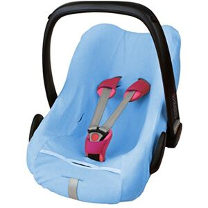 ByBoom ® Housse d'été éponge, housse universelle pour coques bébé, sièges auto, par ex. pour Maxi-Cosi CabrioFix, Pebble, City SPS, Colour:Bleu Clair - Publicité