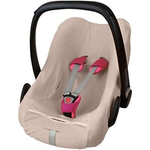 ByBoom ® Housse d'été éponge, housse universelle pour coques bébé, sièges auto, par ex. pour Maxi-Cosi CabrioFix, Pebble, City SPS, Colour:Beige - Publicité