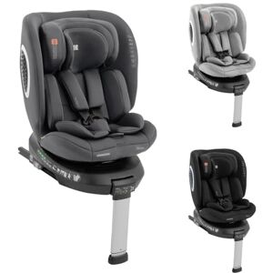 Kikkaboo siège enfant i-Rove i-Size (40-150cm) gr. 0+/1/2/3 Isofix jambe force, coloris:gris foncé - Publicité